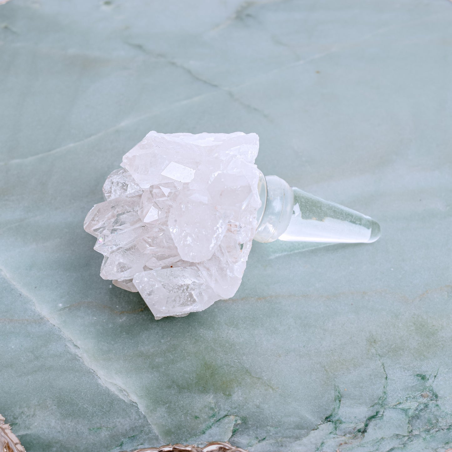 Crystal Quartz Bottle Stopper 3