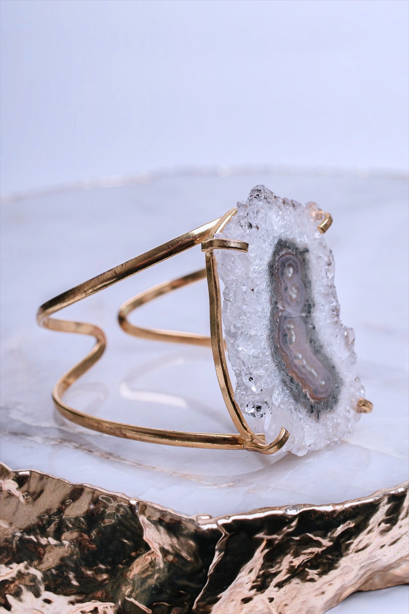 Quartz Stalactite Bracelet