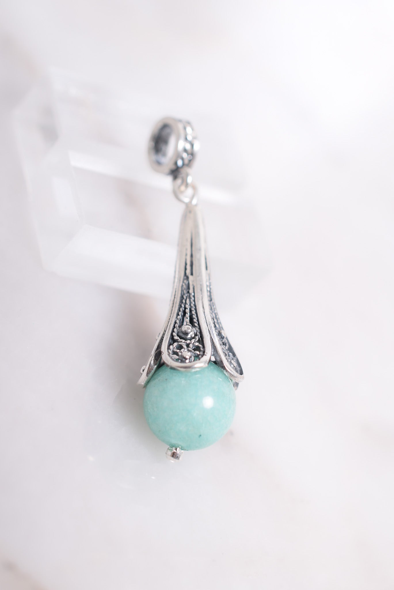 Amazonite Sterling Silver Pendant