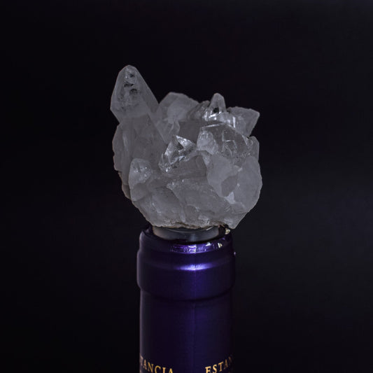 Crystal Quartz Bottle Stopper 1