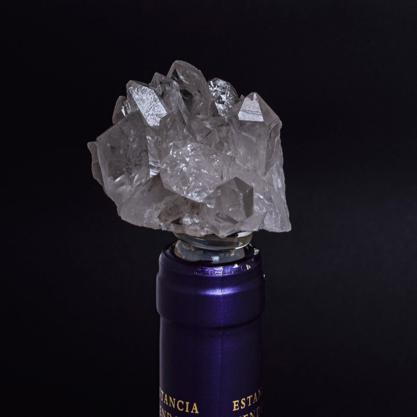 Crystal Quartz Bottle Stopper 3