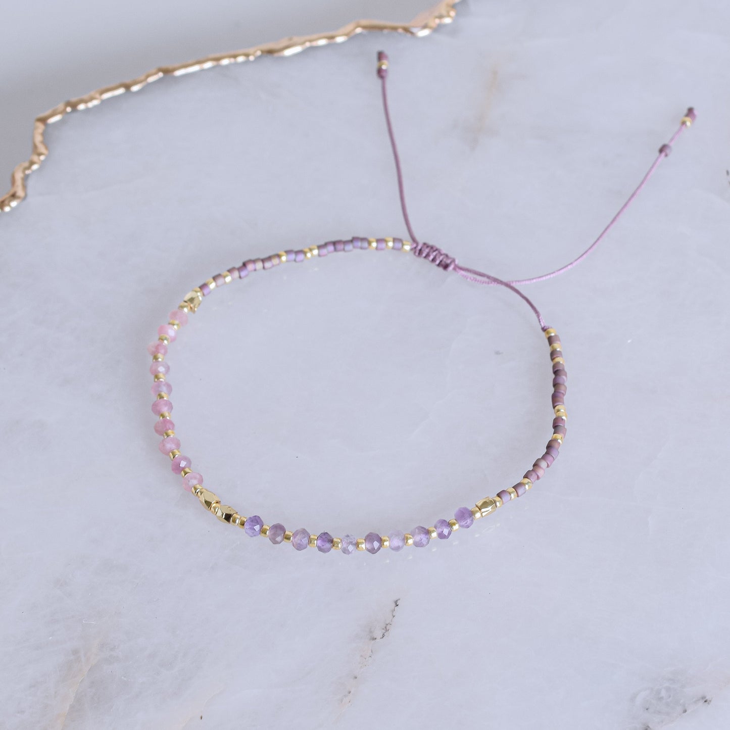 Mini Beads Natural Gemstone Bracelets