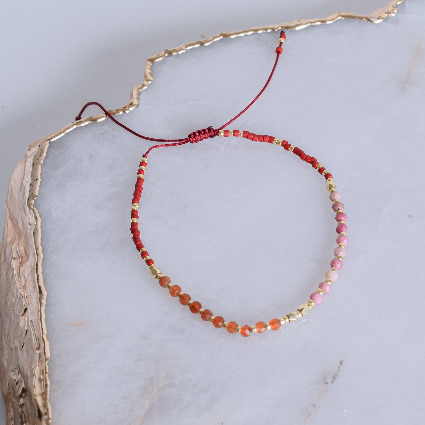 Mini Beads Natural Gemstone Bracelets